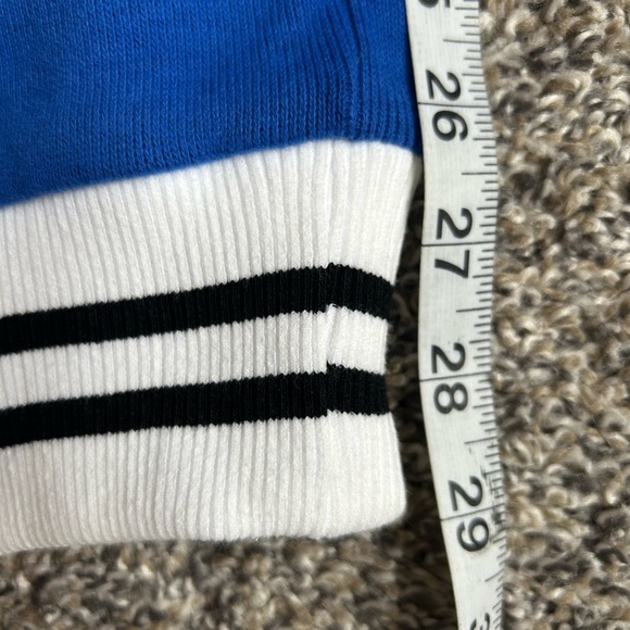 Edgar +  Ash men’s blue jogger with white/black cuffs size small - Picture 7 of 8